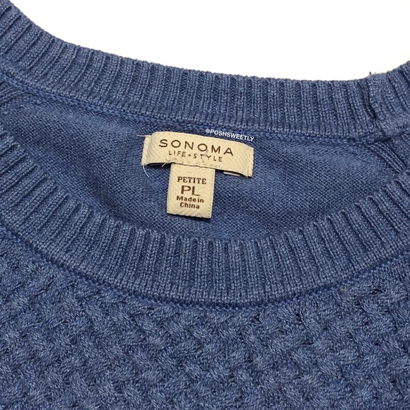 Sonoma Basketweave Crewneck Sweater - Picture 7 of 8